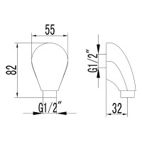 Шланговое подключение Lemark LM4883B Бронза