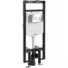 Инсталляция WasserKRAFT Dinkel 58TLT.010.ME.BN01 для унитаза с клавишей смыва Никель