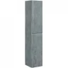 Шкаф пенал Vincea Vico 35 VSC-2V170BT подвесной Beton МДФ / ЛДСП