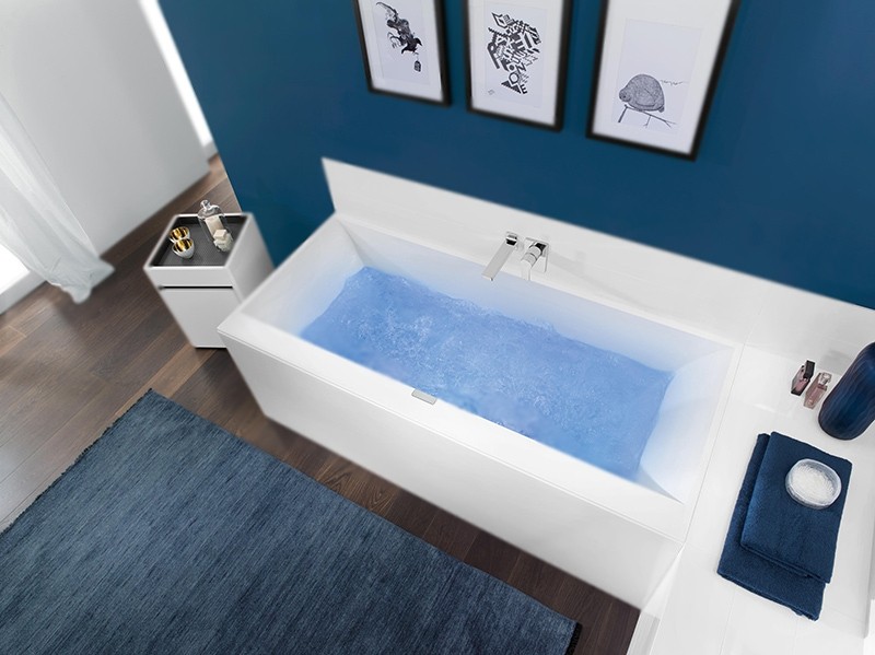 Квариловая ванна Villeroy&Boch Squaro Edge 12 170x75 UBQ170SQE2DV-01 без гидромассажа