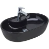 Раковина-чаша beWash Bogen 60 88611106 Черный глянец фарфор накладная