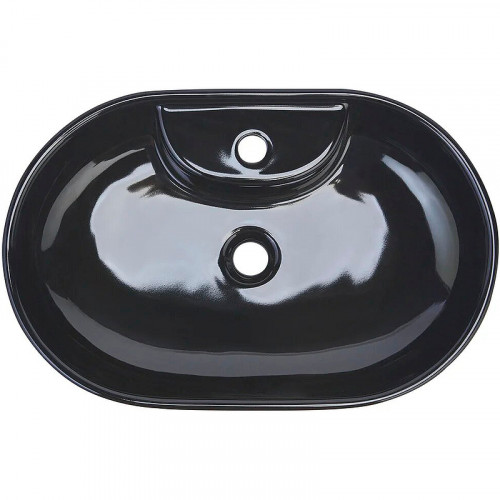Раковина-чаша beWash Bogen 60 88611106 Черный глянец фарфор накладная