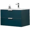 Тумба с раковиной Orans BC-0901 80 0901800 подвесная Ocean blue matt