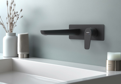 Смеситель для раковины Aquatek Бетта AQ1113MB Черный матовый латунь встраиваемый