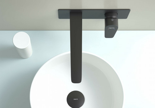 Смеситель для раковины Aquatek Бетта AQ1113MB Черный матовый латунь встраиваемый