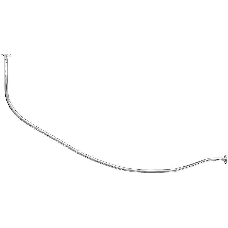 Карниз для ванны 1MarKa Gracia 170x100 05гр1710г Хром