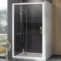 Душевая дверь Ravak 10° 10DP2 110 0ZVD0100Z1 профиль Белый стекло Transparent