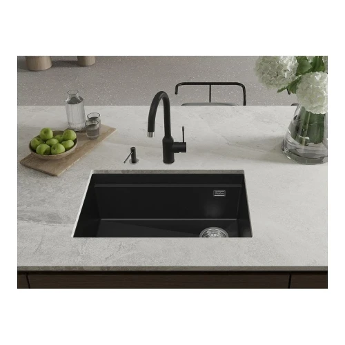 Кухонная мойка Rivelato Lino 65 LN-654-R nero цвет Черный