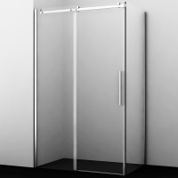 Душевой уголок WasserKRAFT Dinkel 120x90 58R07 профиль Хром стекло прозрачное