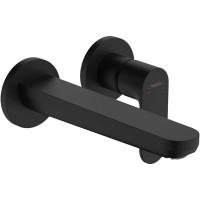 Смеситель для раковины Hansgrohe Rebris S 72528670 Черный матовый латунь встраиваемый