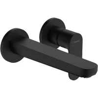 Смеситель для раковины Hansgrohe Rebris S 72528670 Черный матовый латунь встраиваемый