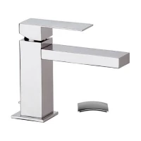 Смеситель для раковины Remer Qubica Design QD10 Хром на столешницу