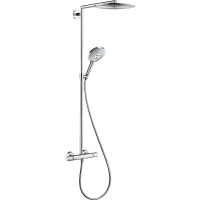 Душевая система Hansgrohe Raindance Select S 27114000 с термостатом Хром нержавеющая сталь на стену