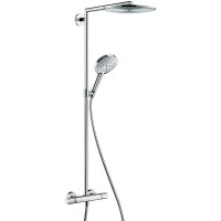 Душевая система Hansgrohe Raindance Select S 27114000 с термостатом Хром нержавеющая сталь на стену