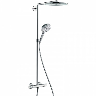 Душевая система Hansgrohe Raindance Select S 27114000 с термостатом Хром нержавеющая сталь на стену