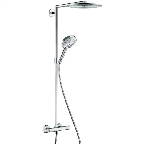 Душевая система Hansgrohe Raindance Select S 27114000 с термостатом Хром нержавеющая сталь на стену