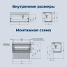 Тумба с раковиной Aquanet Агата 100 L 365933 подвесная цвет Бежевый