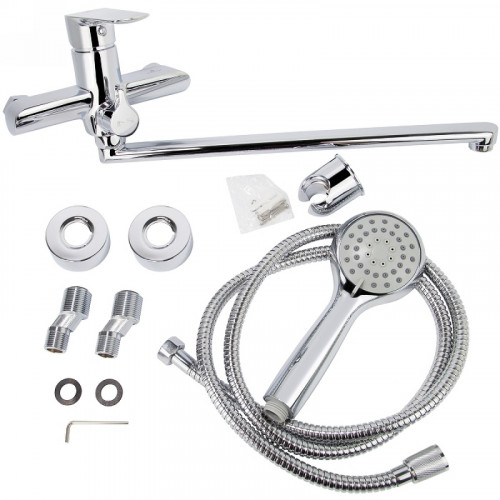 Смеситель для ванны Kaiser Glory 69055 универсальный Хром латунь на стену