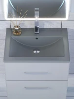 Раковина Uperwood Foster Quartz 60 291030052 цвет Бетон