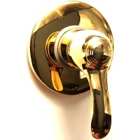 Смеситель для душа Webert Aurora AU880101010 Золото встраиваемый