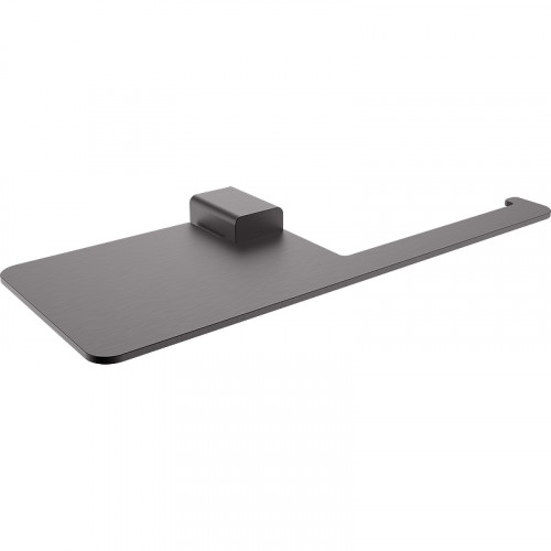 Держатель туалетной бумаги Raglo R301.03.09 с полкой Графит