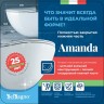 Комплект унитаза BelBagno Amanda BB051CHR+BB051SC с инсталляцией Grohe Rapid SL 38721001 с сиденьем Микролифт и клавишей смыва Хром фаянс подвесной