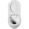 Комплект унитаза BelBagno Amanda BB051CHR+BB051SC с инсталляцией Grohe Rapid SL 38721001 с сиденьем Микролифт и клавишей смыва Хром фаянс подвесной