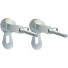 Комплект унитаза BelBagno Amanda BB051CHR+BB051SC с инсталляцией Grohe Rapid SL 38721001 с сиденьем Микролифт и клавишей смыва Хром фаянс подвесной