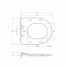 Комплект унитаза BelBagno Amanda BB051CHR+BB051SC с инсталляцией Grohe Rapid SL 38721001 с сиденьем Микролифт и клавишей смыва Хром фаянс подвесной