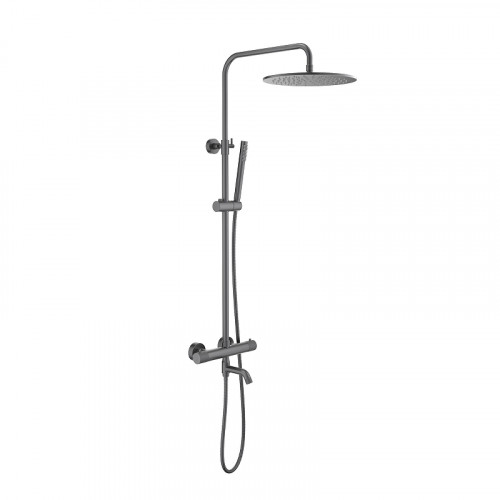 Душевая система Timo Saona SX-2380/18 с термостатом цвет Черное золото