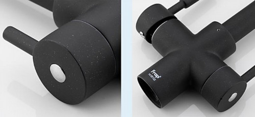 Смеситель для кухни Frap F4352-7 Черный матовый латунь