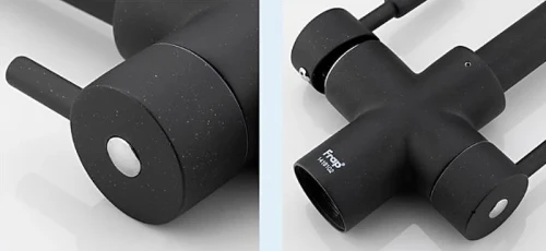 Смеситель для кухни Frap F4352-7 Черный матовый латунь