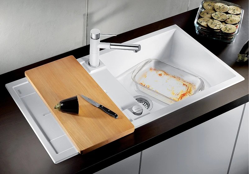 Кухонная мойка Blanco Metra XL 6S 515287 Кофе искусственный камень (литьевой мрамор) встраиваемый
