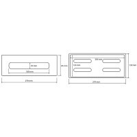 Полка корзина Bemeta Cytro 102308226 Хром