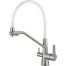 Смеситель для кухни ZorG Steel Hammer SH 903-8 SATIN