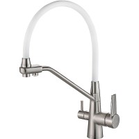 Смеситель для кухни ZorG Steel Hammer SH 903-8 SATIN