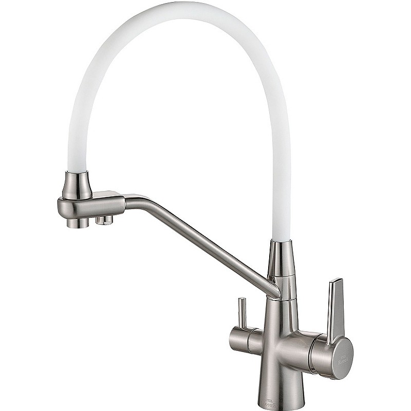 Смеситель для кухни ZorG Steel Hammer SH 903-8 SATIN