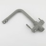 Смеситель для кухни Frap H52 F4352-22 Серый латунь