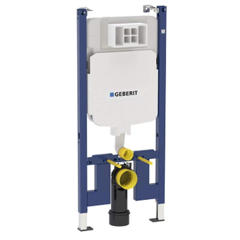 Комплект унитаза с инсталляцией Geberit Alpha 500.175.21.I цвет Белый с сиденьем Микролифт и клавишей смыва цвет Хром