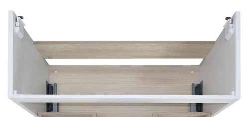 Тумба с раковиной Azario Laura 70 CS00104006 подвесная цвет Белый глянцевый