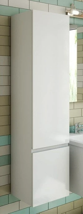 Шкаф пенал Эстет Dallas Luxe 40 L ФР-00001947 подвесной Белый МДФ / ЛДСП