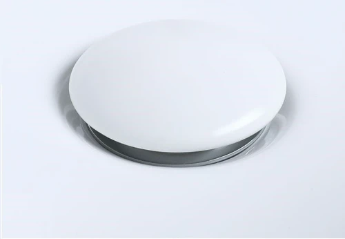 Донный клапан WeltWasser WW PP GL-WT 10000003677 click-clack Белый глянцевый