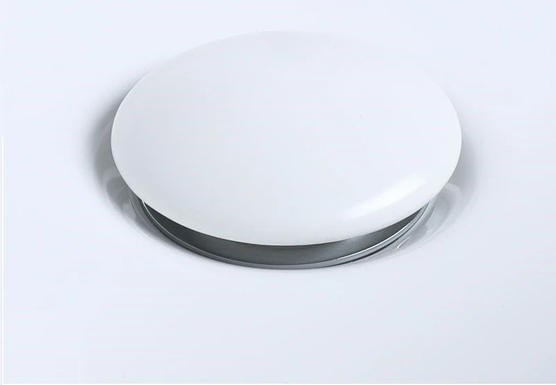 Донный клапан WeltWasser WW PP GL-WT 10000003677 click-clack Белый глянцевый