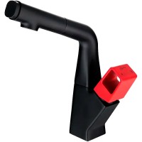 Смеситель для кухни Lemark Soul LM6008BR Черный латунь