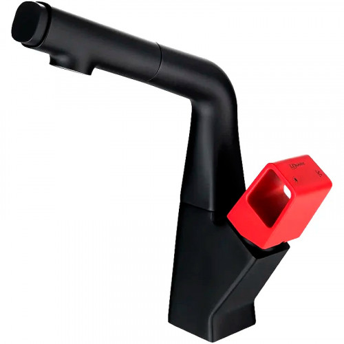 Смеситель для кухни Lemark Soul LM6008BR Черный латунь