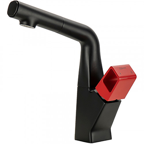 Смеситель для кухни Lemark Soul LM6008BR Черный латунь