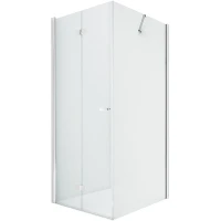 Душевой уголок New Trendy New Soleo Chrome 90х100 L D-0149A/D-0089B профиль Хром стекло прозрачное