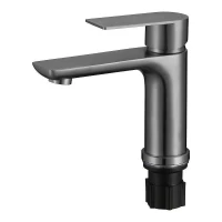 Смеситель для раковины Fmark FS8801Q цвет Графит