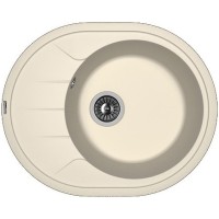 Кухонная мойка Florentina Родос-620 20.245.B0620.201 Жасмин искусственный камень (литьевой мрамор) встраиваемый