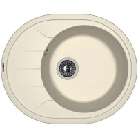 Кухонная мойка Florentina Родос-620 20.245.B0620.201 Жасмин искусственный камень (литьевой мрамор) встраиваемый
